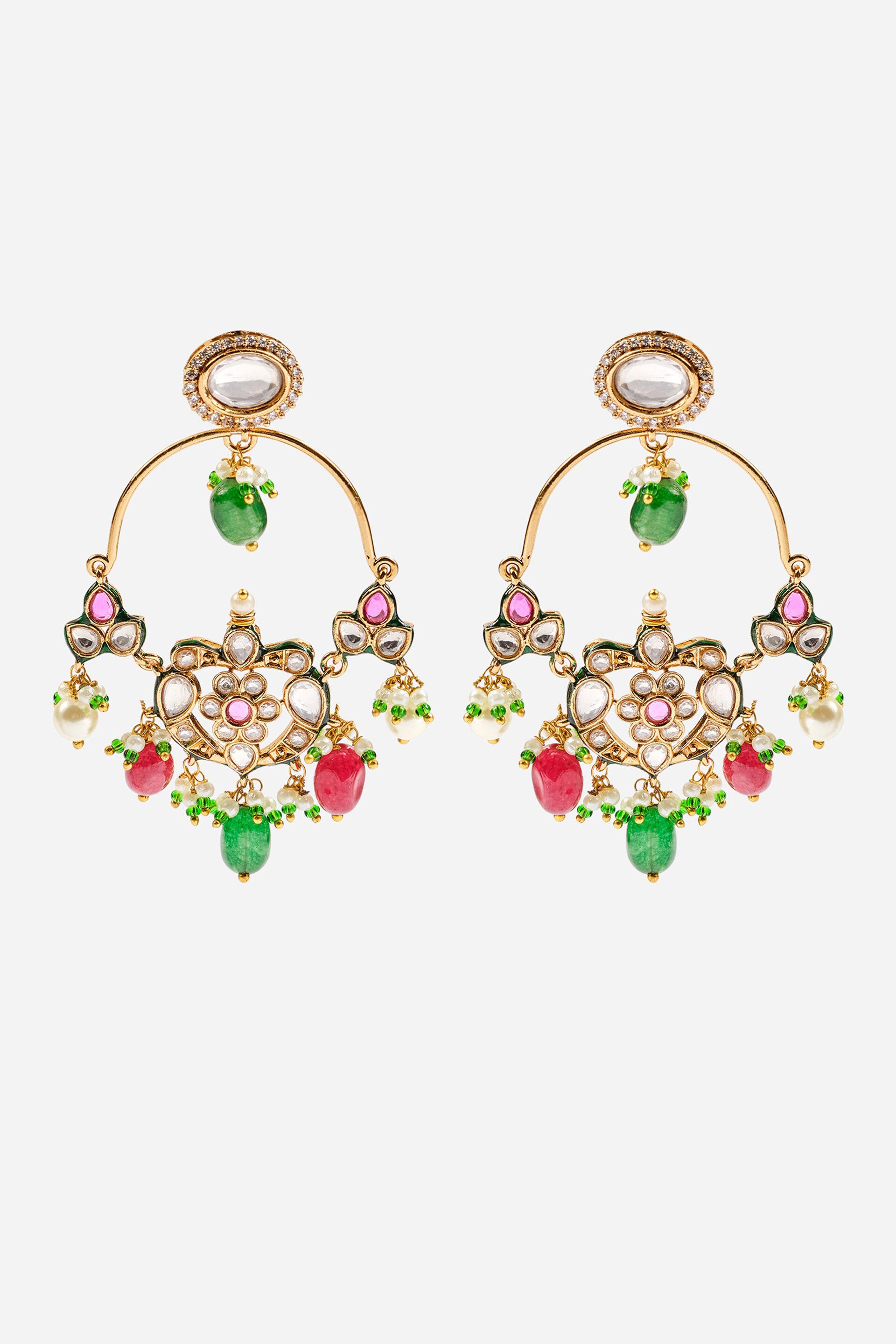 Moha Fusion Chandbali Earrings